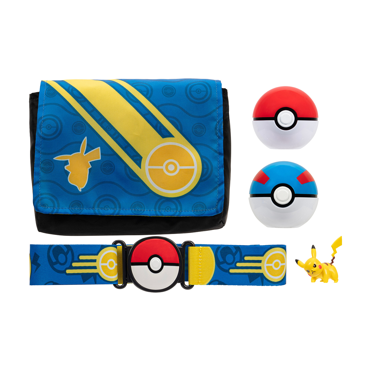 Игровой набор Pokemon W5 - Снаряжение тренера Пикачу Игровой набор Pokemon W5 - Снаряжение тренера Пикачу