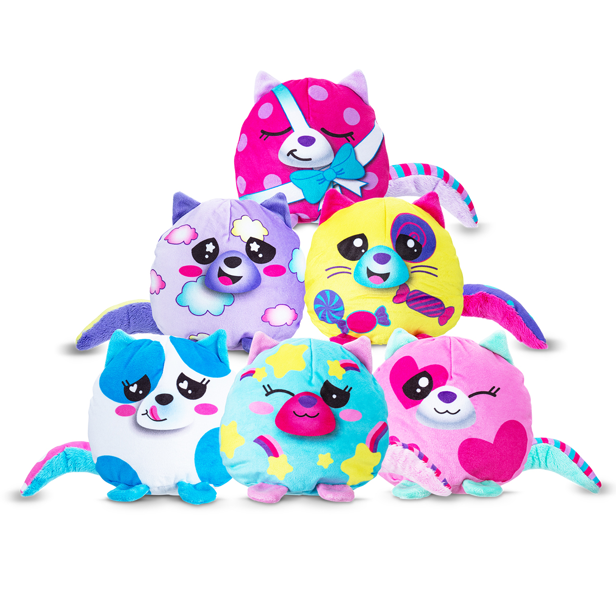 Мягкая игрушка Misfittens Mini W4 – Котик в банке