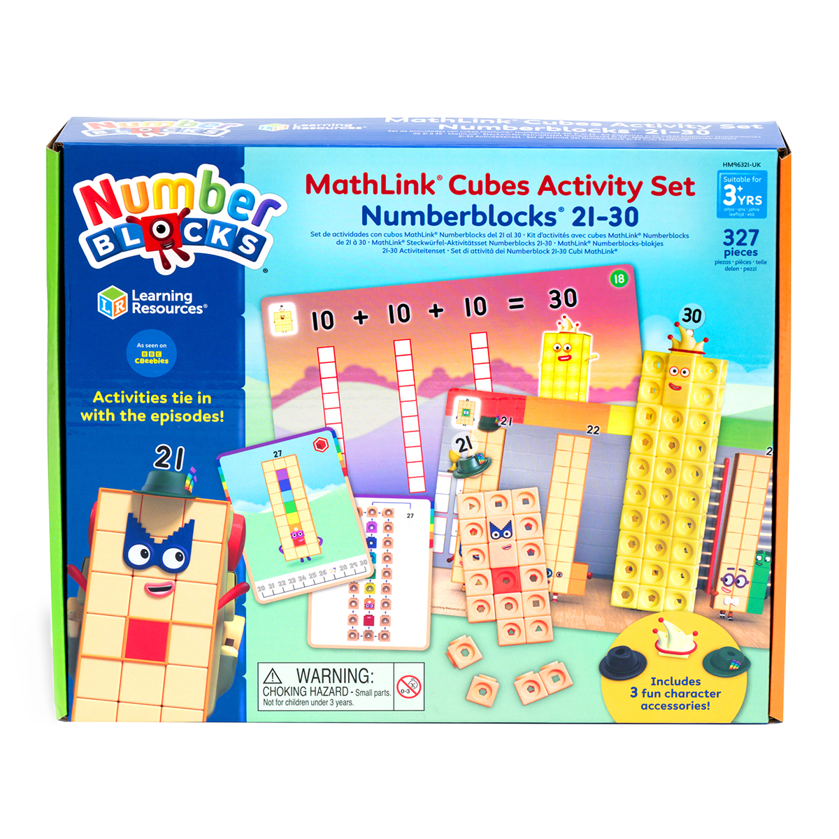Обучающий игровой набор Learning Resources серии Numberblocks - Учимся считать 21-30 MathLink®