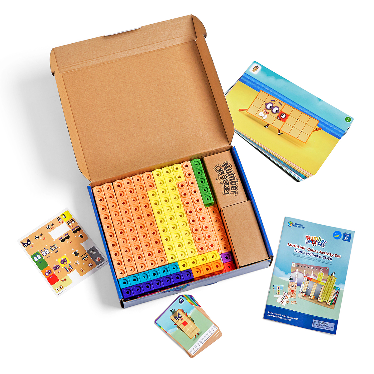 Обучающий игровой набор Learning Resources серии Numberblocks - Учимся считать 21-30 MathLink® Обучающий игровой набор Learning Resources серии Numberblocks - Учимся считать 21-30 MathLink®