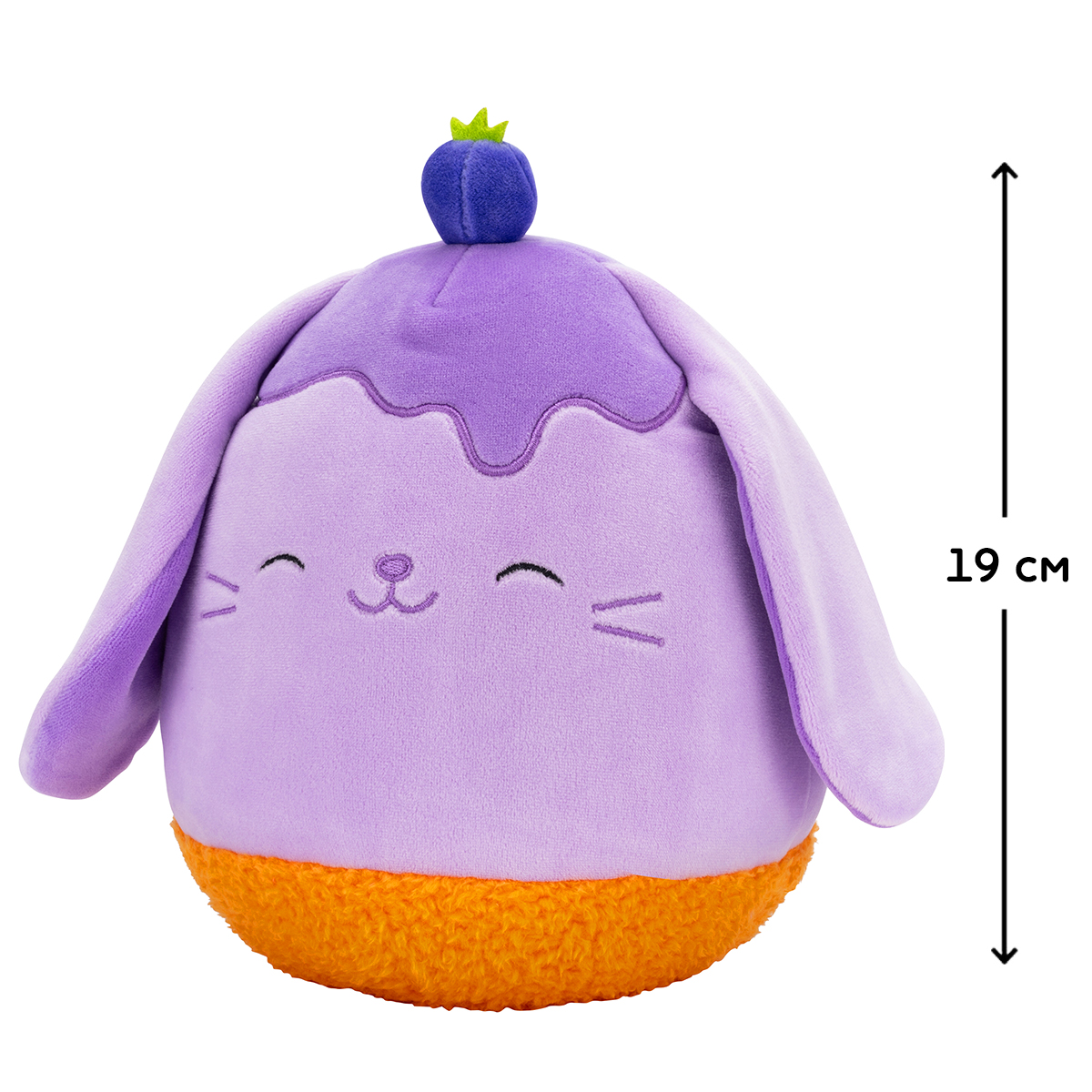 Мягкая игрушка Squishmallows - Черничный кролик (19 cm) Мягкая игрушка Squishmallows - Черничный кролик (19 cm)