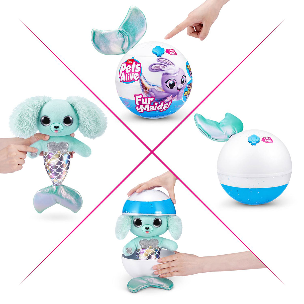 Интерактивный игровой набор Pets Alive серии Furmaids – Щенок Даззи