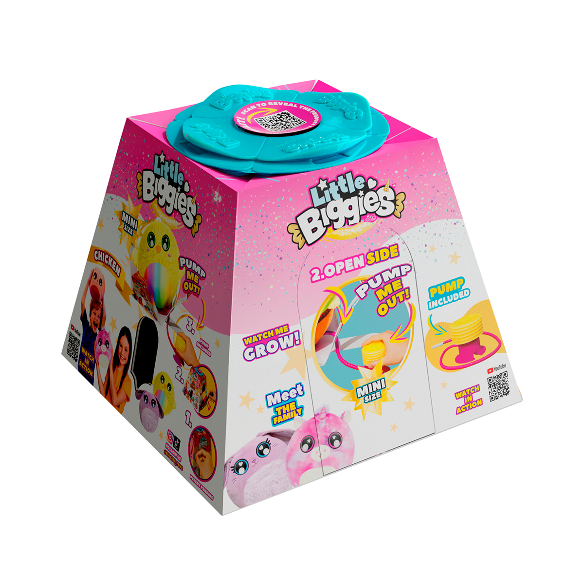 Игровой набор Biggies серии Little Foodies - Клубника (надувная игрушка, насос) Игровой набор Biggies серии Little Foodies - Клубника (надувная игрушка, насос)
