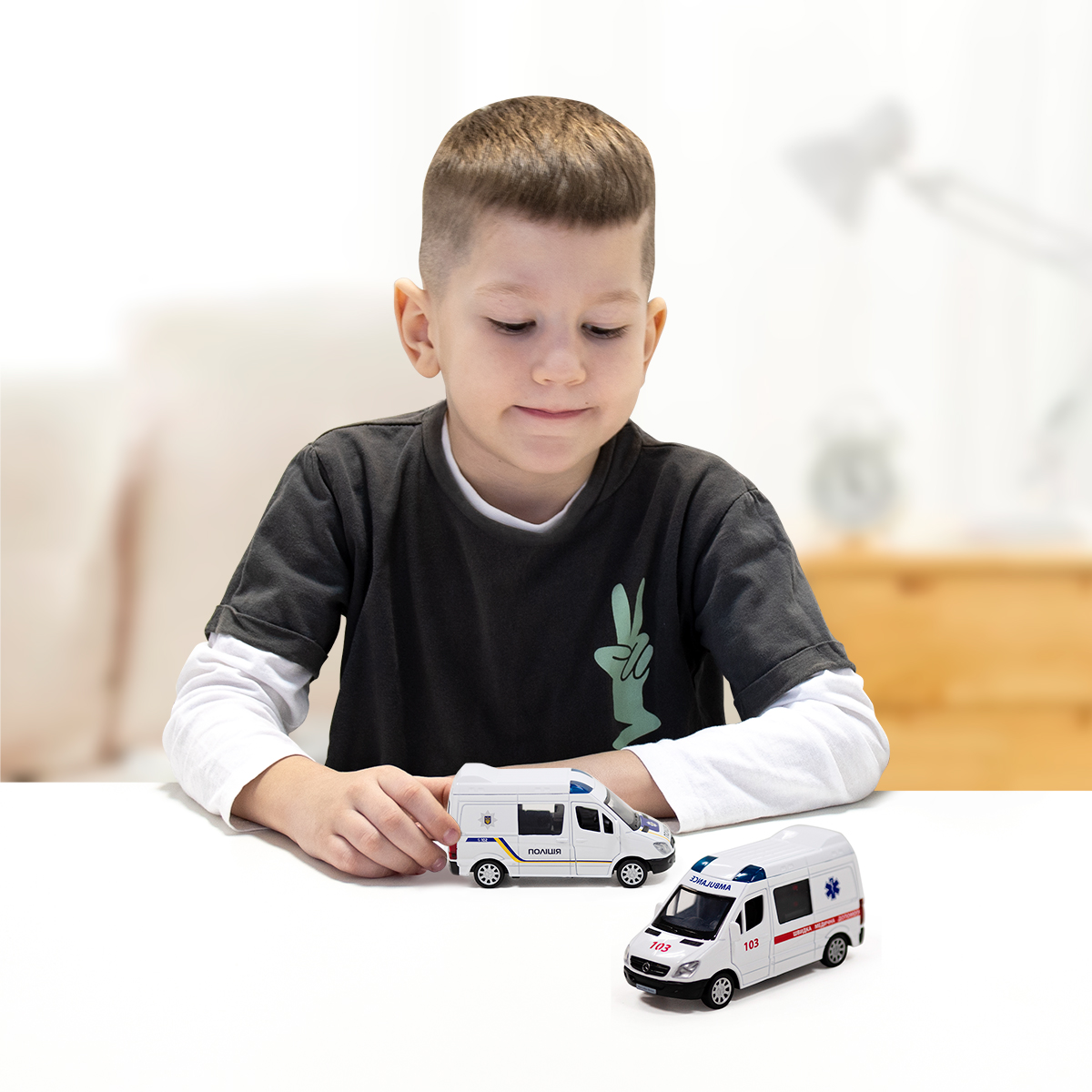 Автомодель – Mercedes-Benz Sprinter Полиция