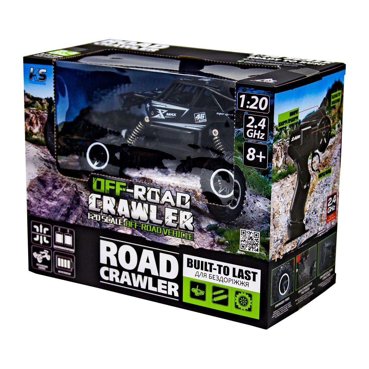 Автомобиль Off-Road Crawler На Р/У – Rock Sport (Черный) Автомобиль Off-Road Crawler На Р/У – Rock Sport (Черный)