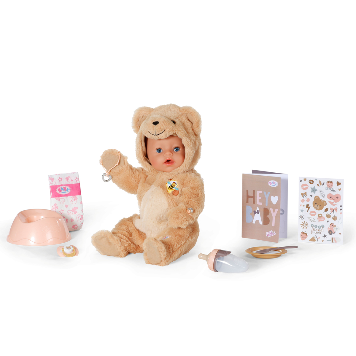Кукла Baby Born – Эмма в костюме мишки Кукла Baby Born – Эмма в костюме мишки