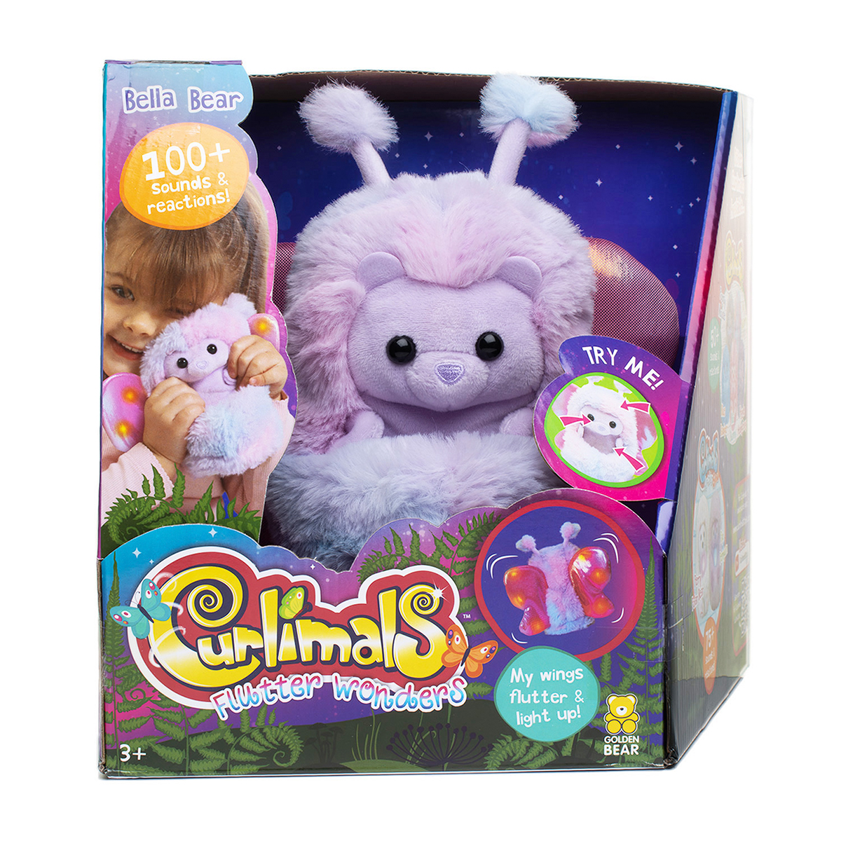 Интерактивная игрушка Curlimals - Медведица Белла Интерактивная игрушка Curlimals - Медведица Белла