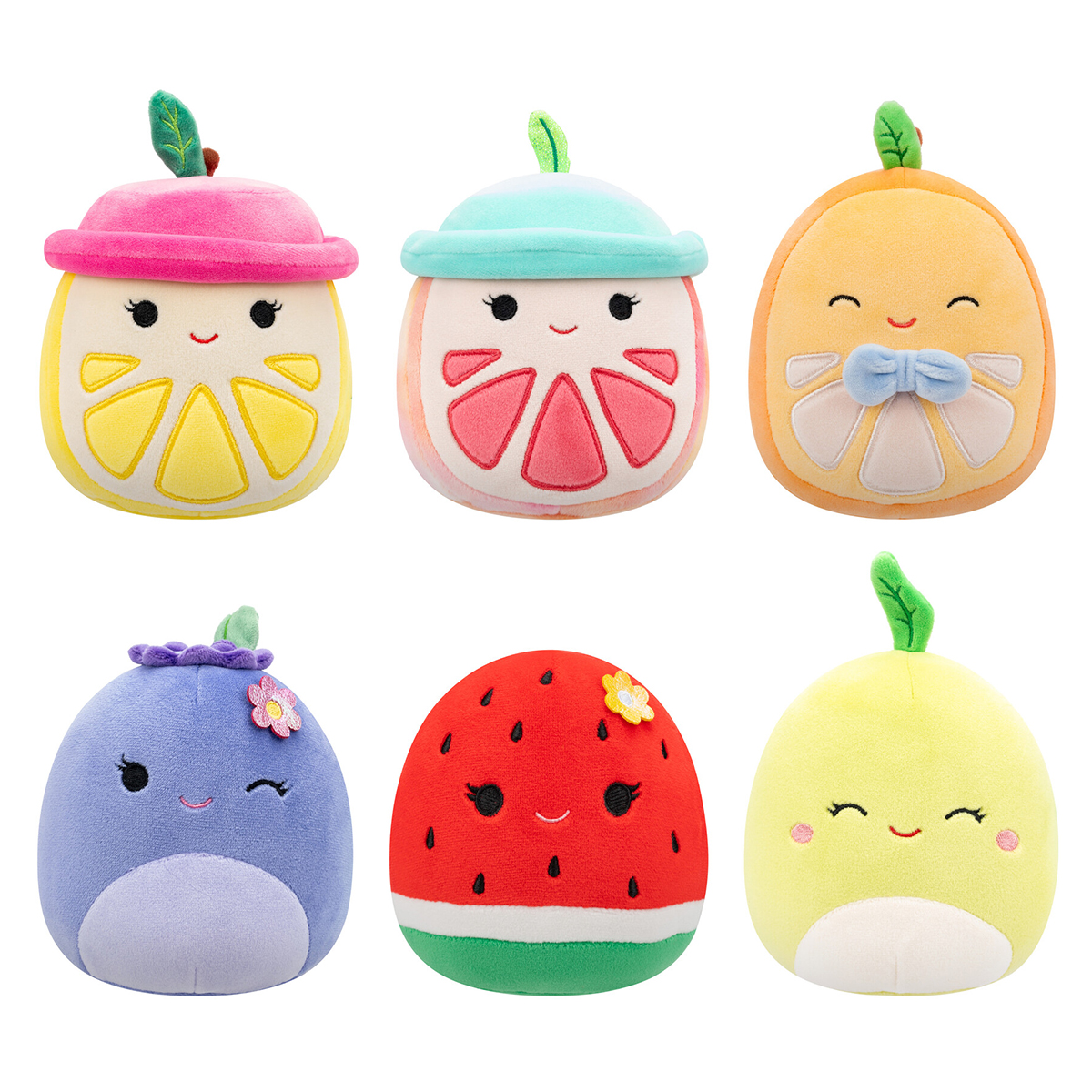 Мягкая игрушка-сюрприз Squishmallows – Веселые фруктики (13 cм) Мягкая игрушка-сюрприз Squishmallows – Веселые фруктики (13 cм)