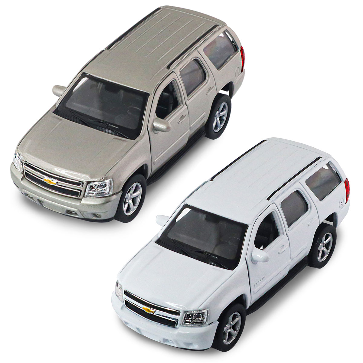 Автомодель - Chevrolet Tahoe 2008 (белый, серый)