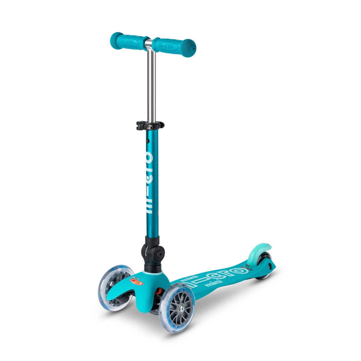 Micro Mini Deluxe Foldable Scooter – Aqua Micro Mini Deluxe Foldable Scooter – Aqua