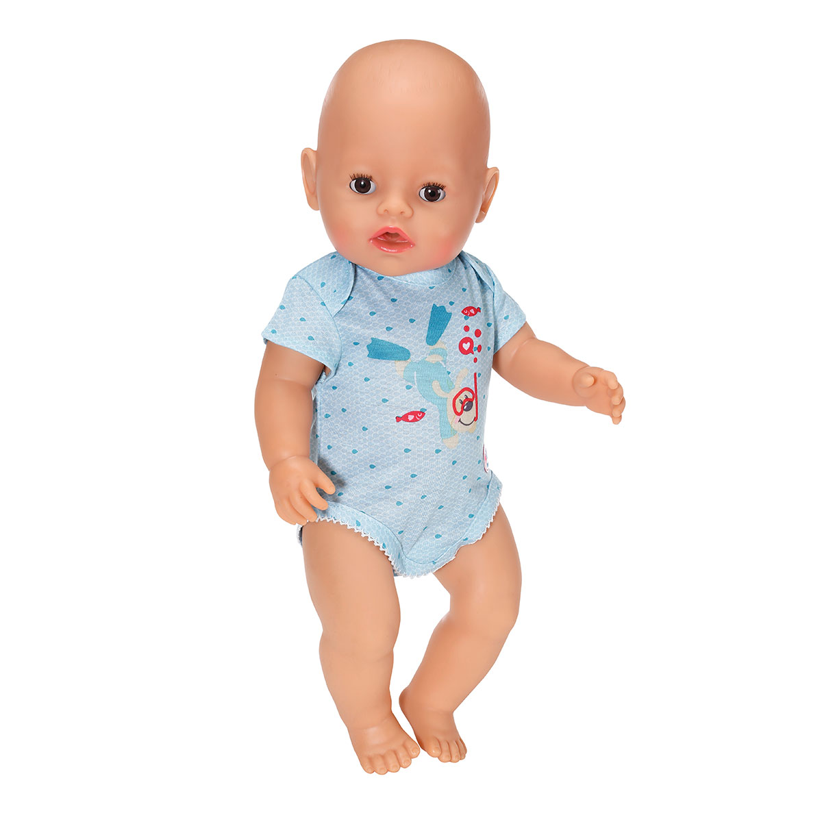 BABY born doll clothes - Body S2 (blue)