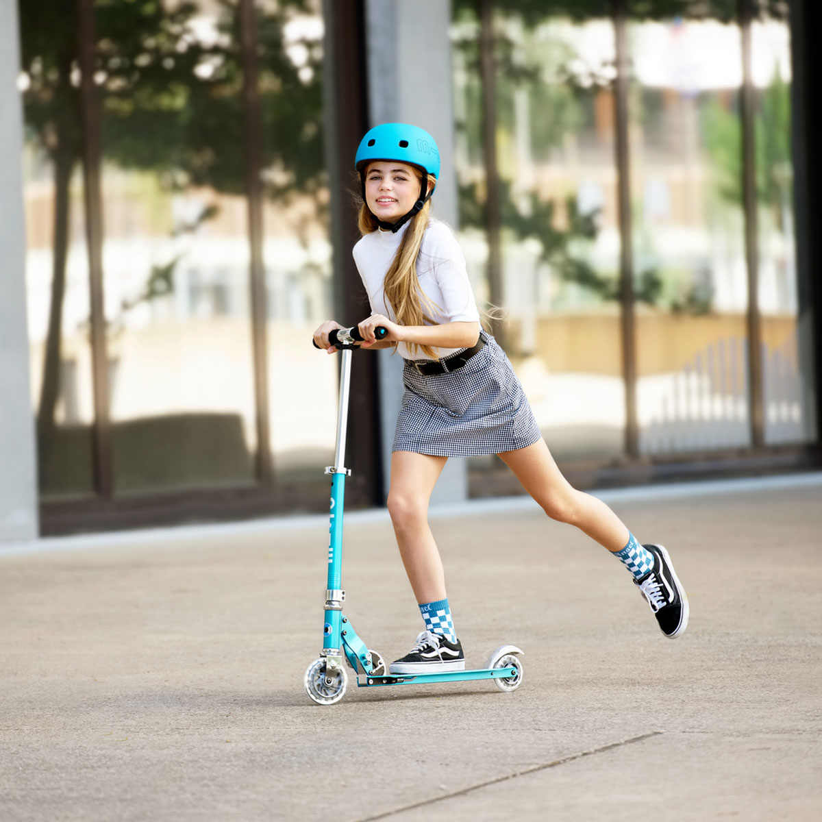 MICRO Sprite LED Scooter – Blue Ocean