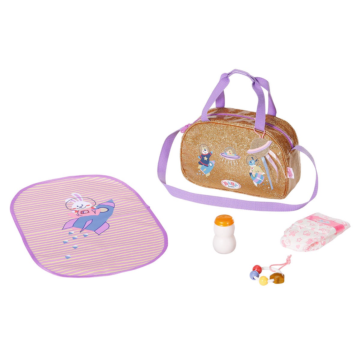 Сумка с аксессуарами для куклы BABY born серии День Рождения
