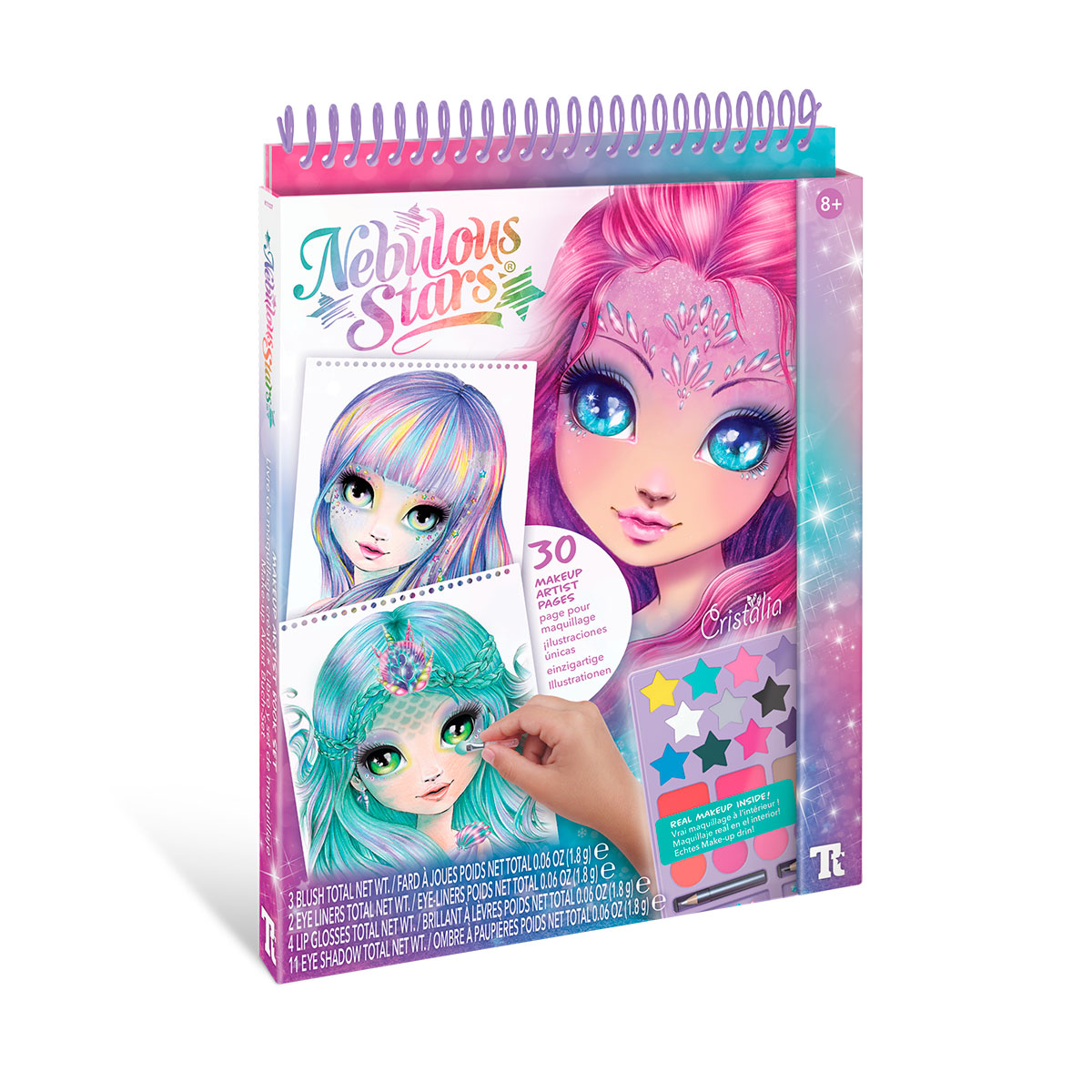 Creativity Kit – Sketchbook: Makeup, Glow of Galaxies
