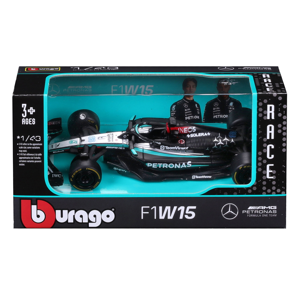 Car Model - Mercedes-AMG F1 W15 Performance (2024)