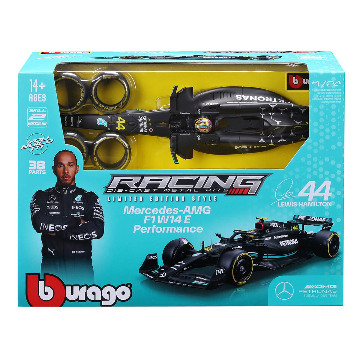Mercedes-AMG F1 W14 E Performance Car Kit (1:24) (#44)