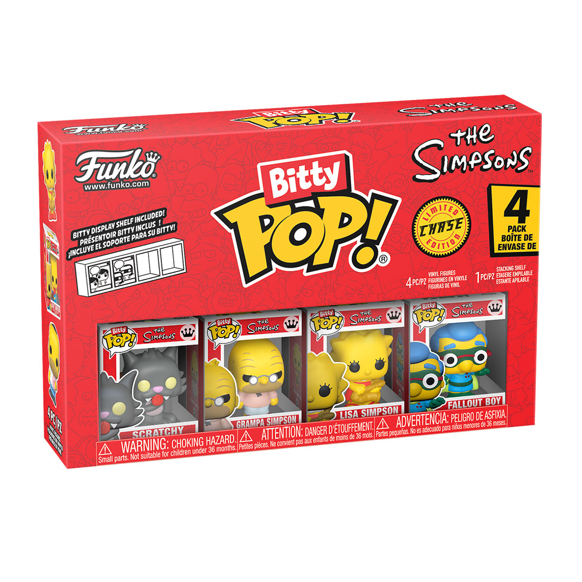 Set of action figures Bitty POP! - Scratch (4 figurines in ass.)