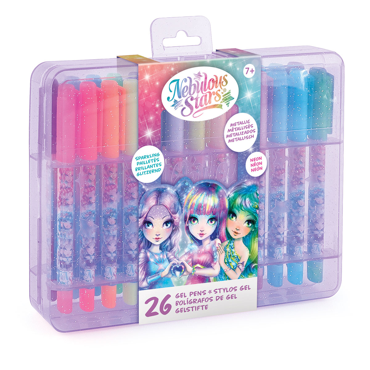 Gel Pen Set – Rainbow Glow of the Galaxy (26 colors)