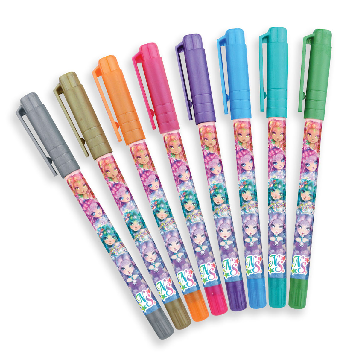 Gel Pen Set – Rainbow Glow of the Galaxy (26 colors)