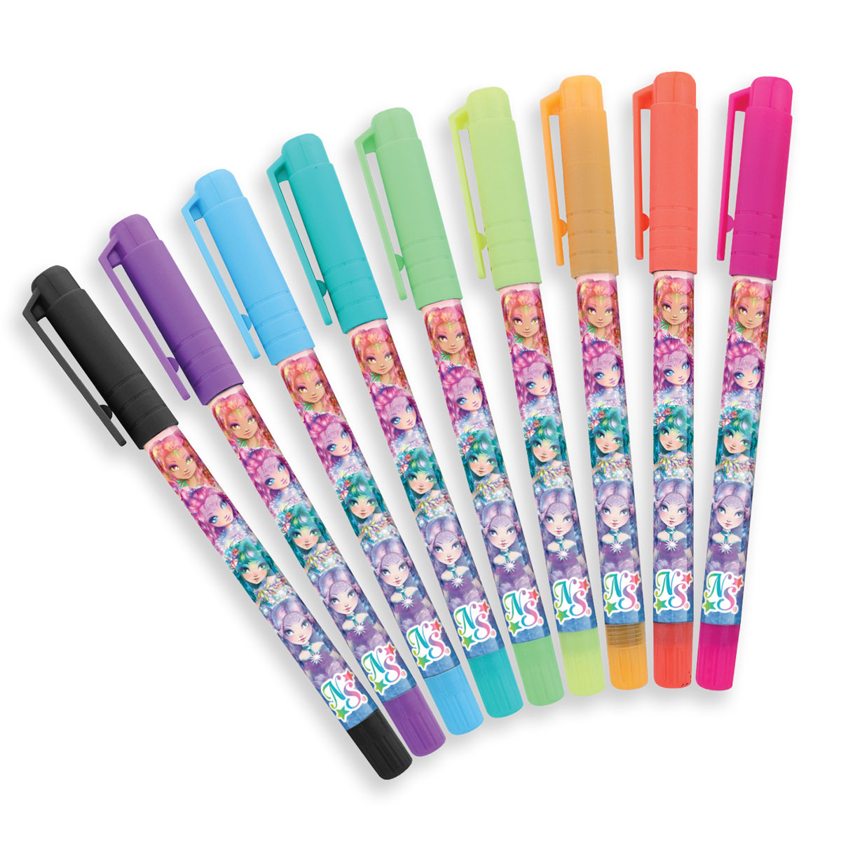 Gel Pen Set – Rainbow Glow of the Galaxy (26 colors)