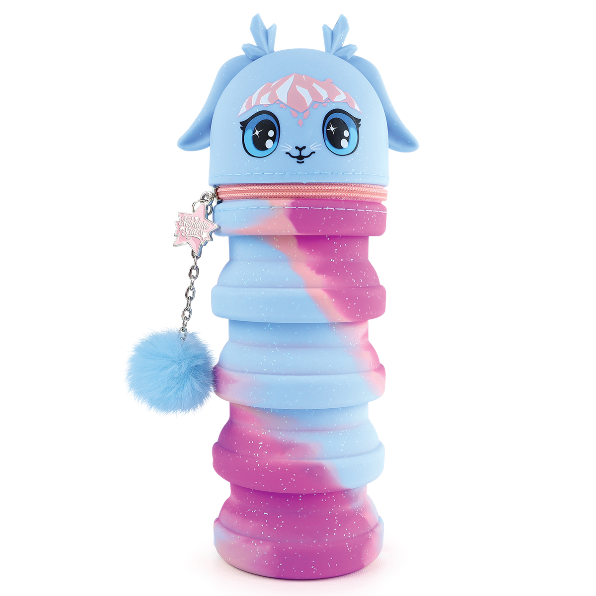 Upholstered vertical pencil case of the Star Friends series – Agatha