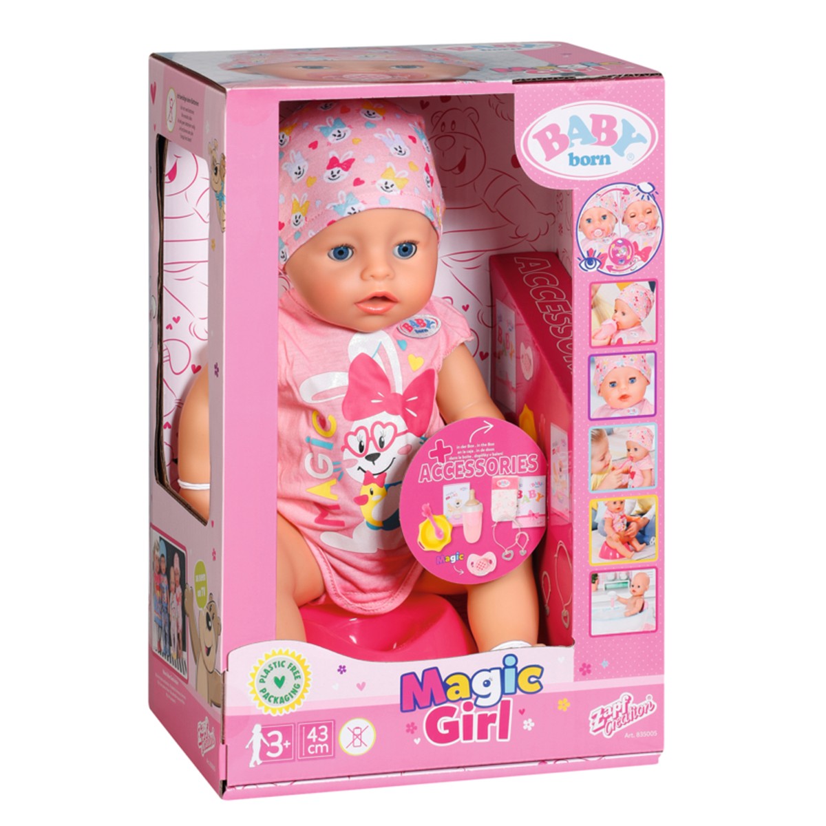 Baby Born Doll - Adorable Girl (43 cm) Baby Born Doll - Adorable Girl (43 cm)