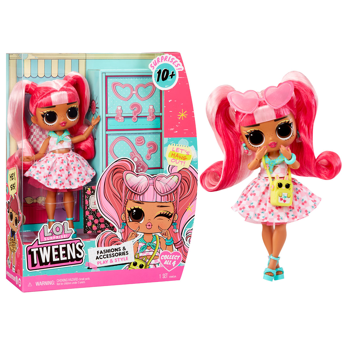 Play set with L.O.L. doll. Surprise! Tweens Core Series - Cherry Lady