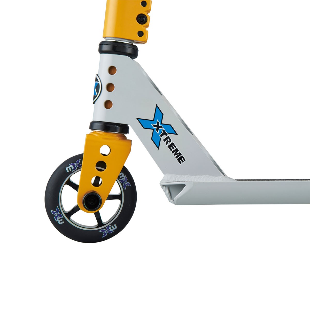 Скутер серії MICRO MX Trixx – сіро-жовтий
