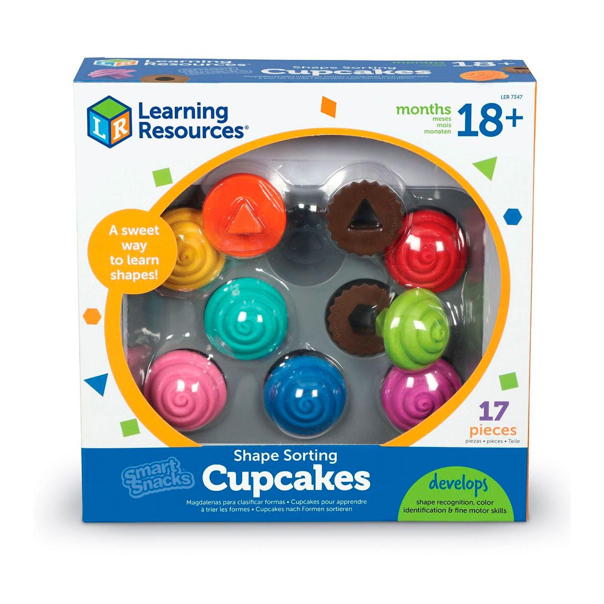 Learning Resources Educational Game Sorter Set - Cupcakes