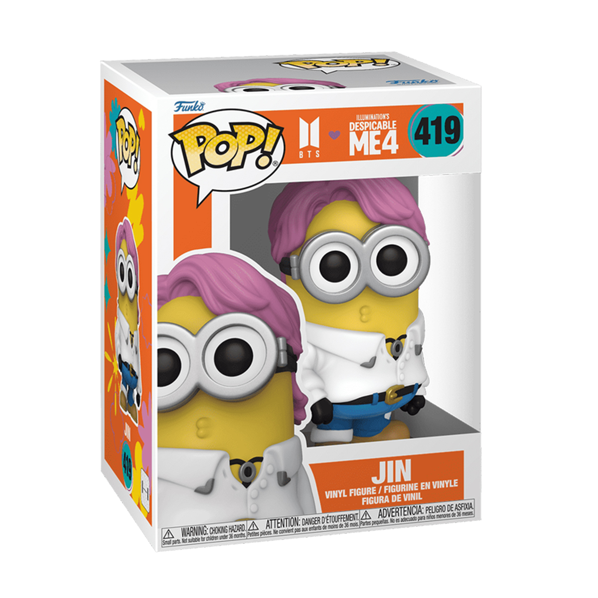 Toy figure Funko POP! Minions x BTS series - Jin