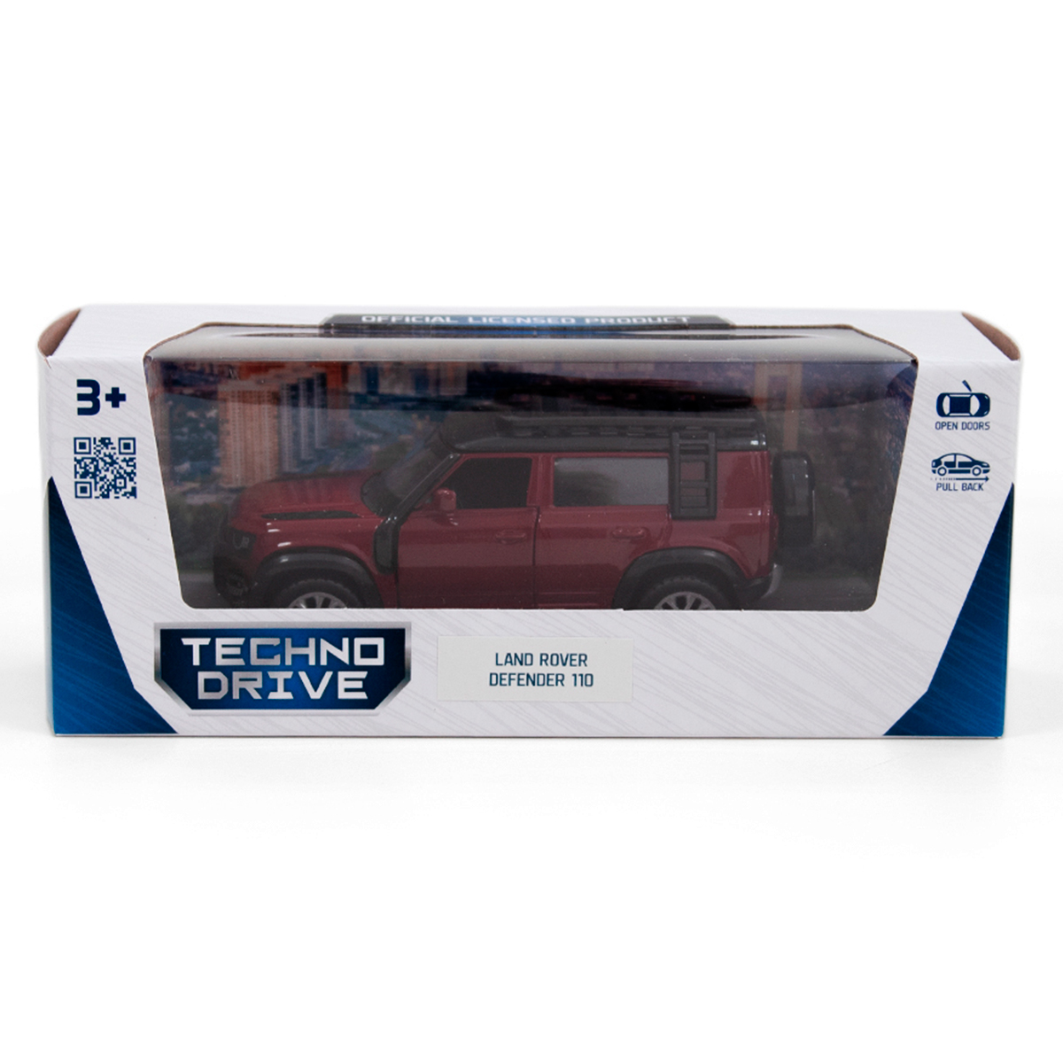 Car model - LAND ROVER DEFENDER 110 (red)