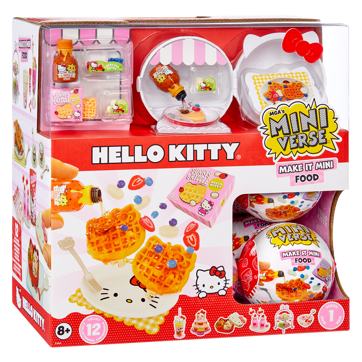 Miniverse Play Set Sanrio S1 series – Create treats in Hello Kitty style Miniverse Play Set Sanrio S1 series – Create treats in Hello Kitty style