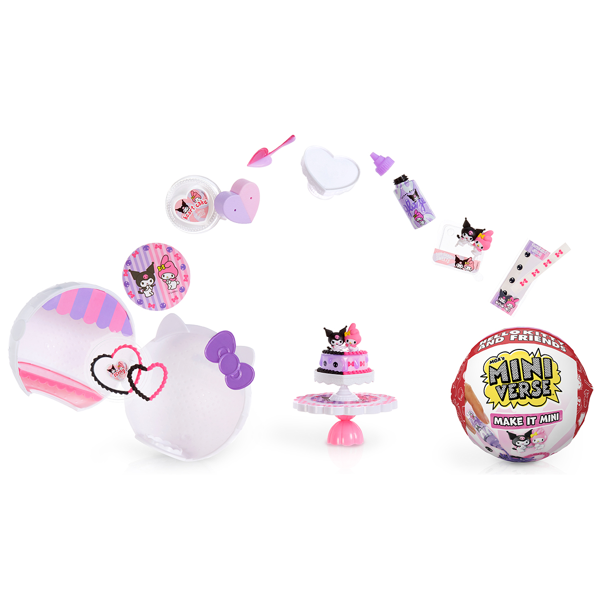 Sanrio S2 Series Miniverse Play Set - Create Style with Hello Kitty and Friends
