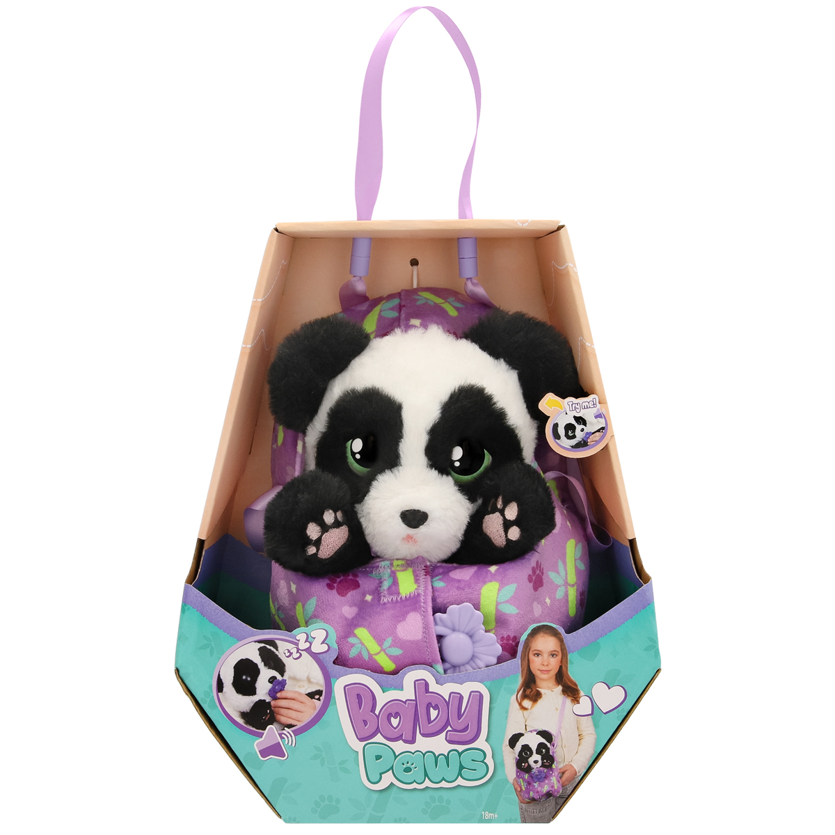 Interactive toy Baby Paws W3 - Baby Panda