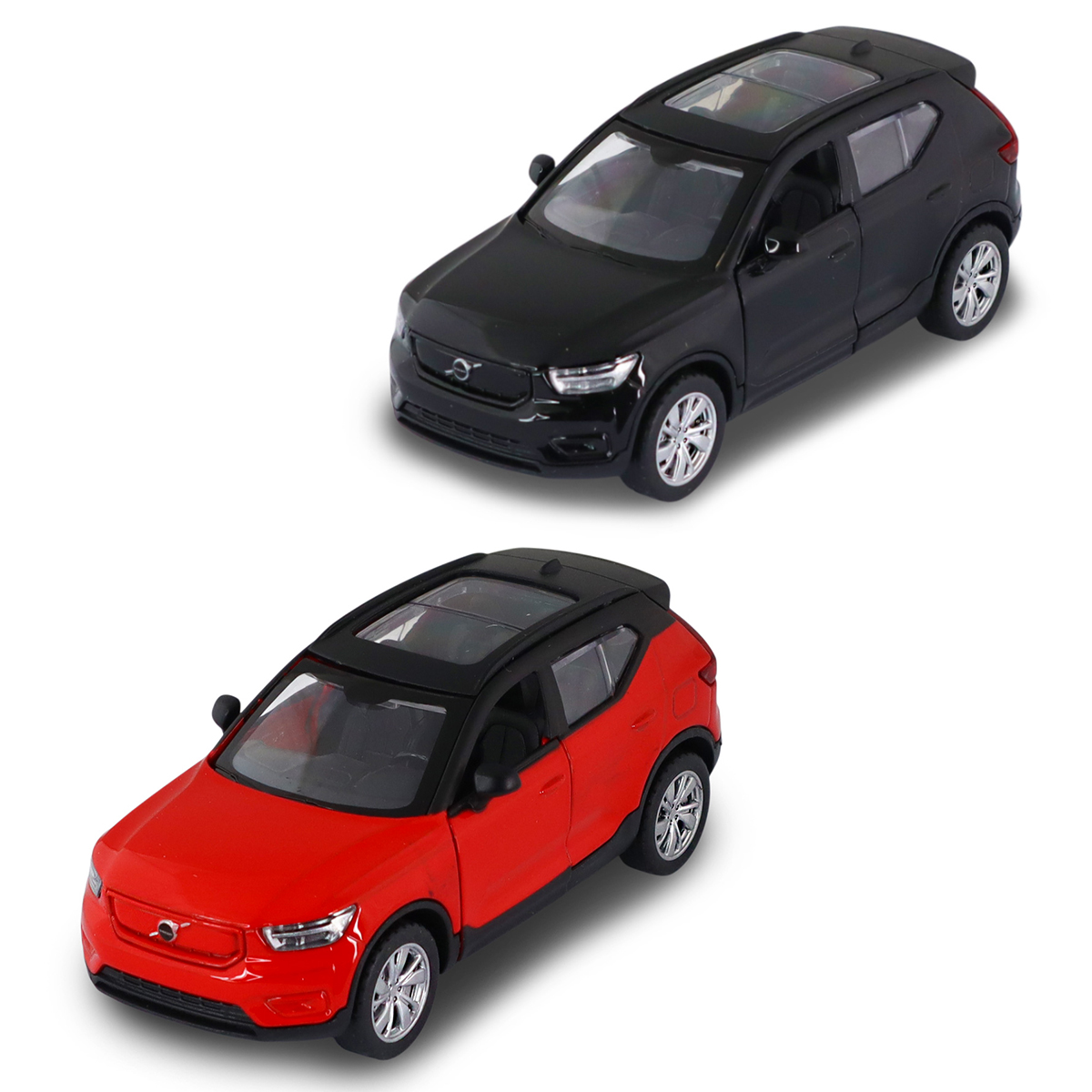 Car model – Volvo XC40 (red, black)