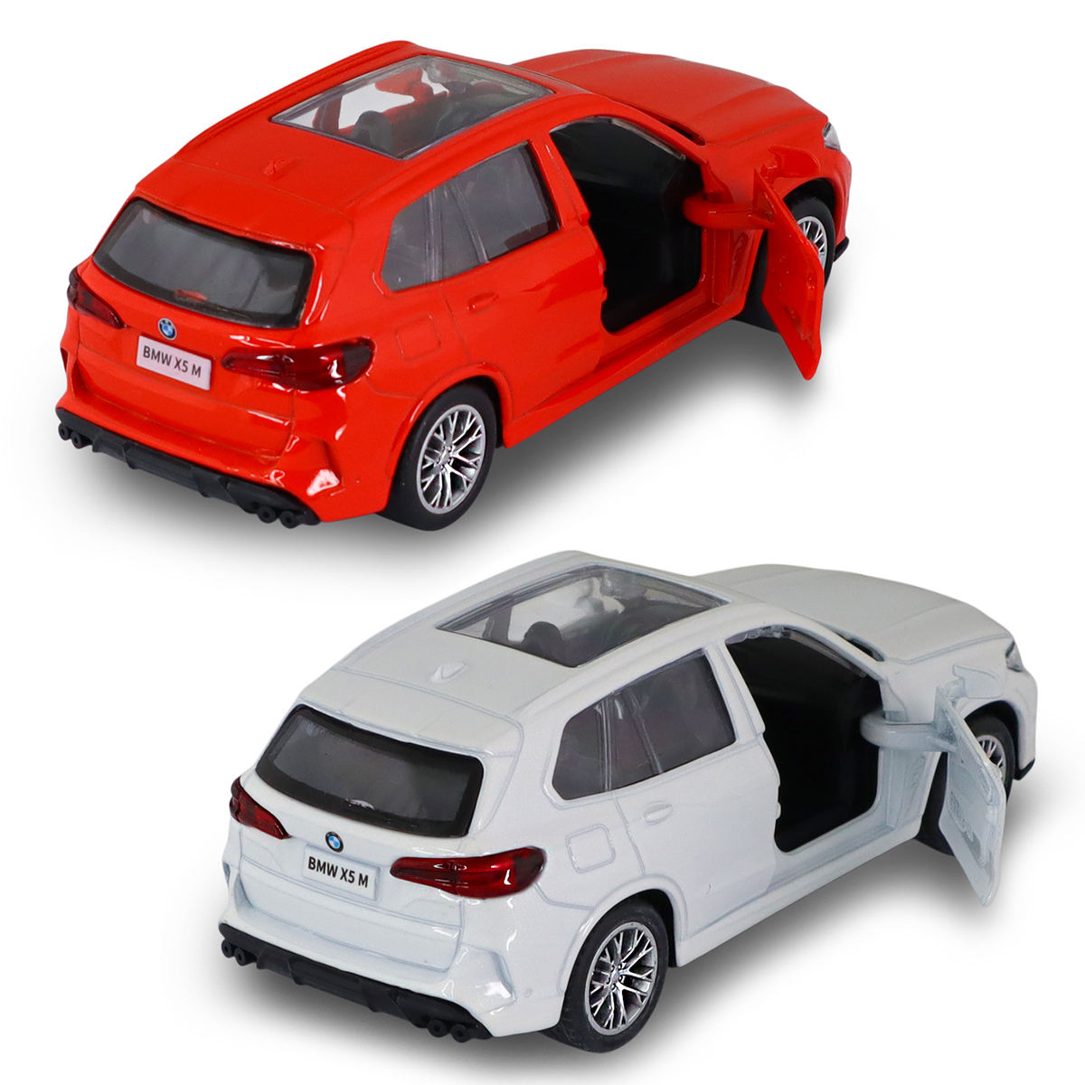 Car model – BMW X5 M (white, red) Car model – BMW X5 M (white, red)