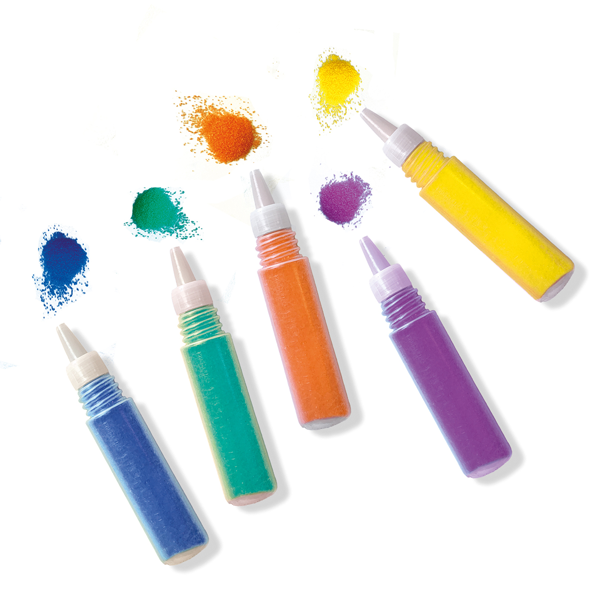 Art set with colored sand - Forest animals