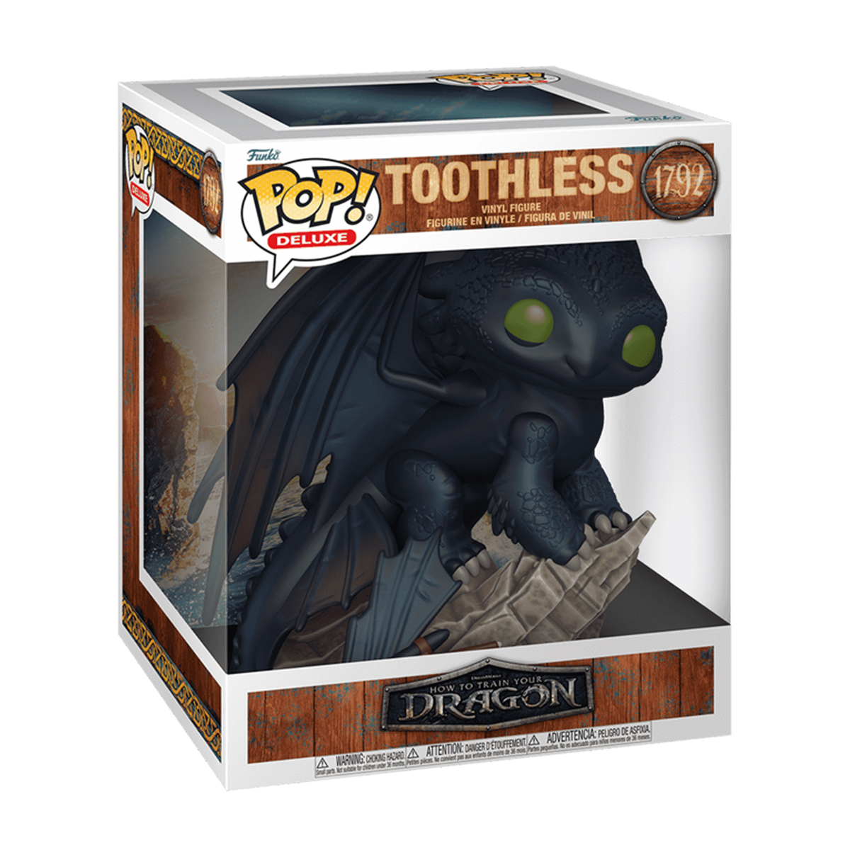 Funko POP! series - To Tame the Dragon - Toothless on the Rock