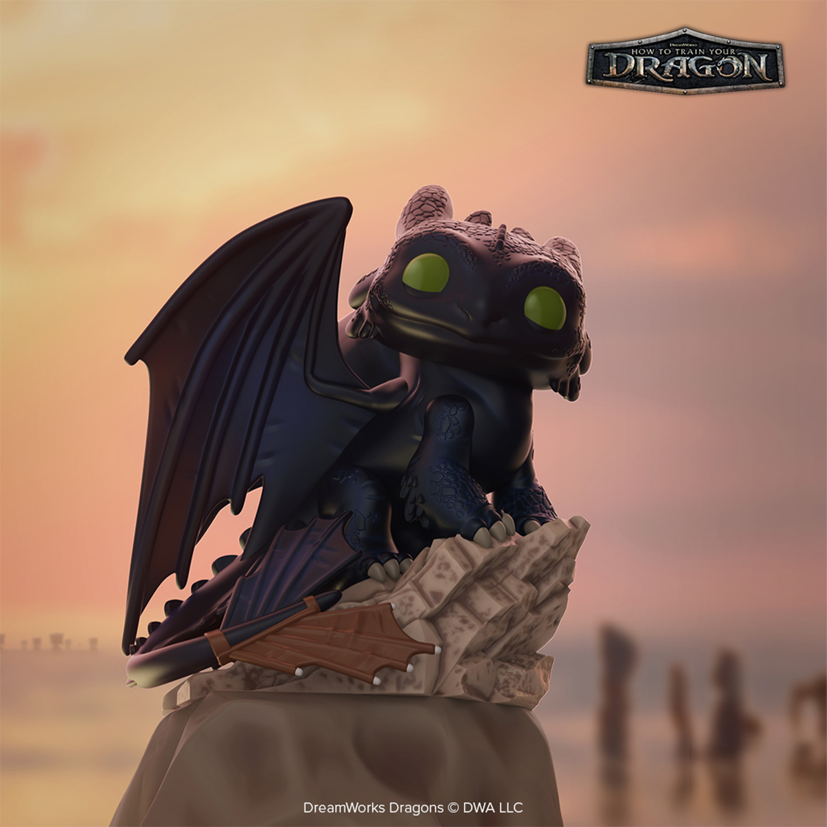 Funko POP! series - To Tame the Dragon - Toothless on the Rock Funko POP! series - To Tame the Dragon - Toothless on the Rock