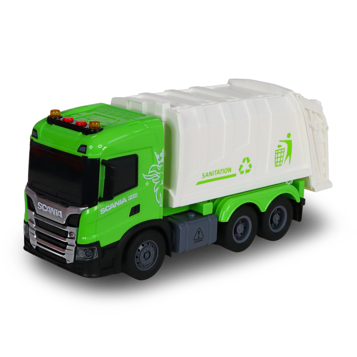 Автомодель серії Big Truck - Сміттєвоз Scania (світло, звук)