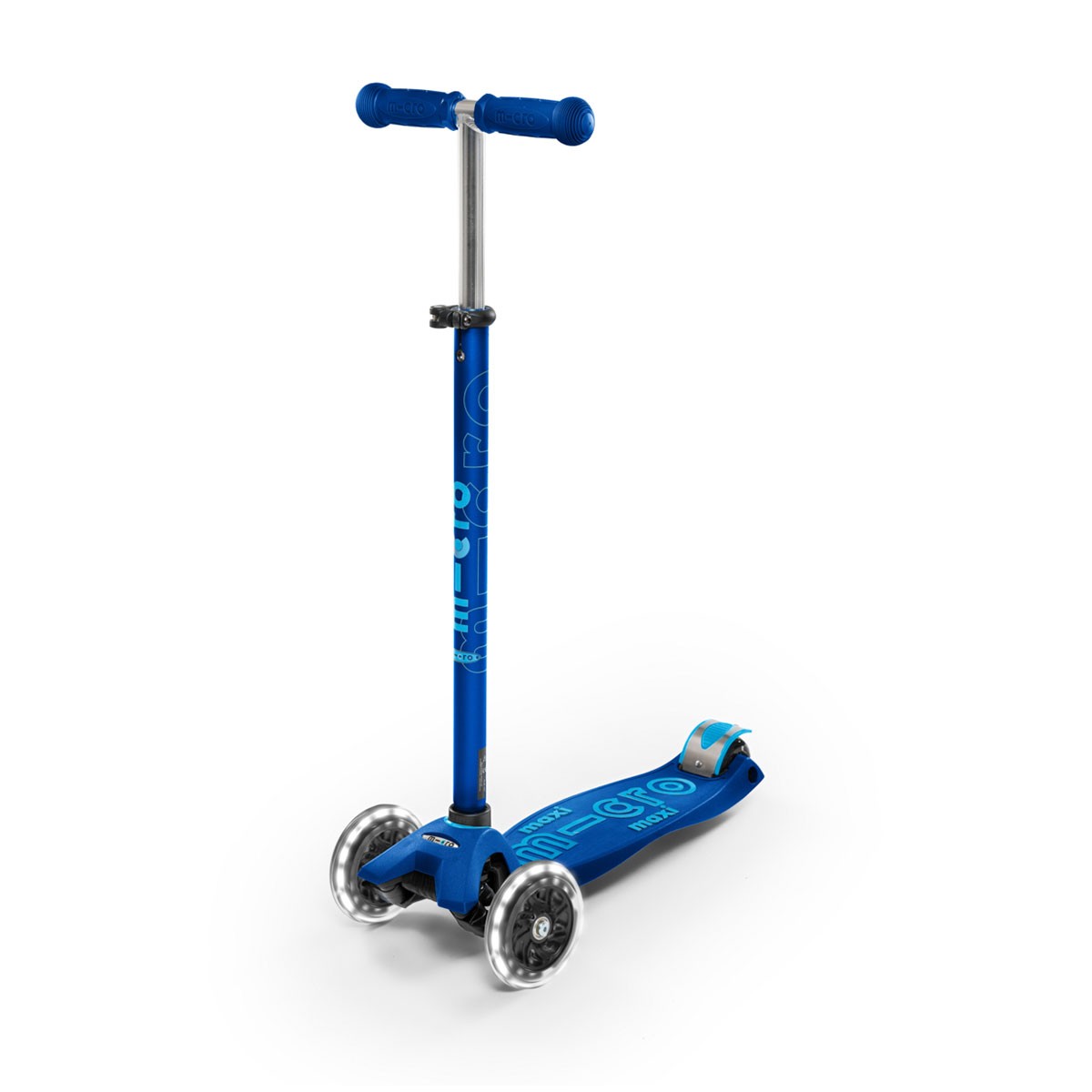 MICRO Series Maxi Deluxe LED Scooter - Dark Blue
