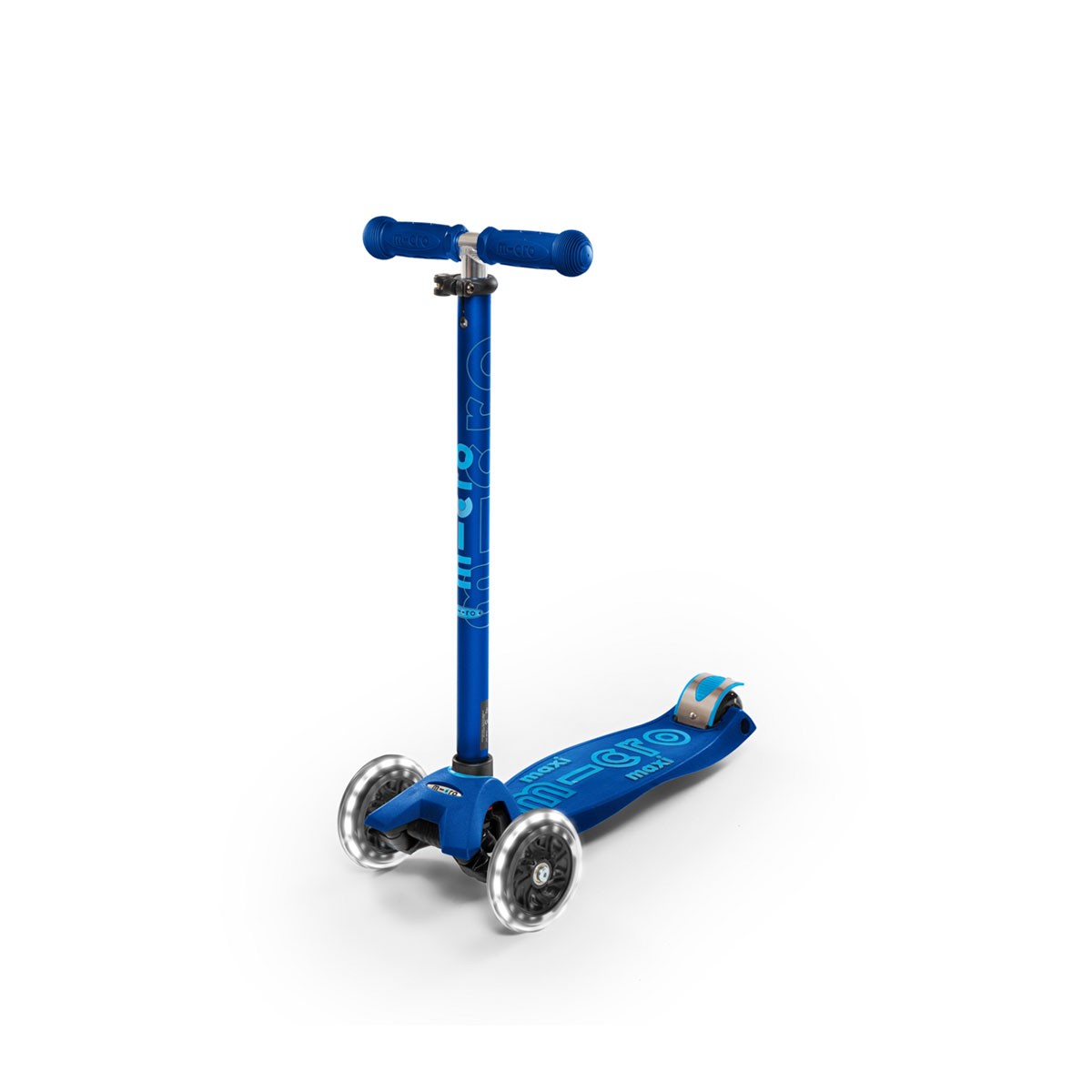MICRO Series Maxi Deluxe LED Scooter - Dark Blue