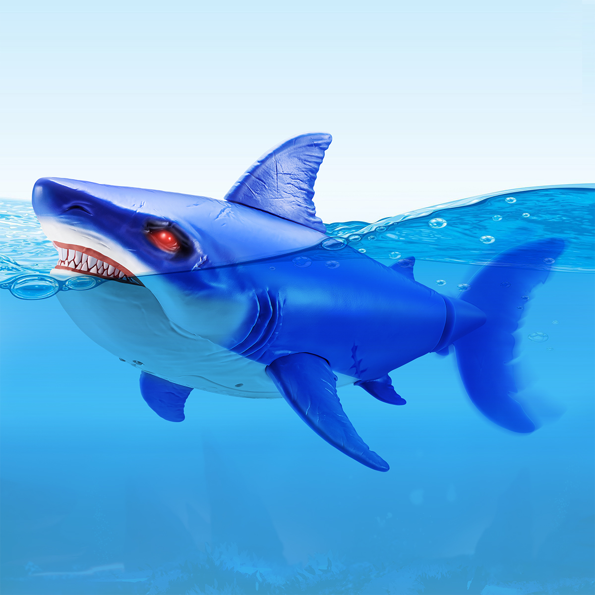 Robo Alive Interactive Playset – Deep Sea Surprise Great White Shark