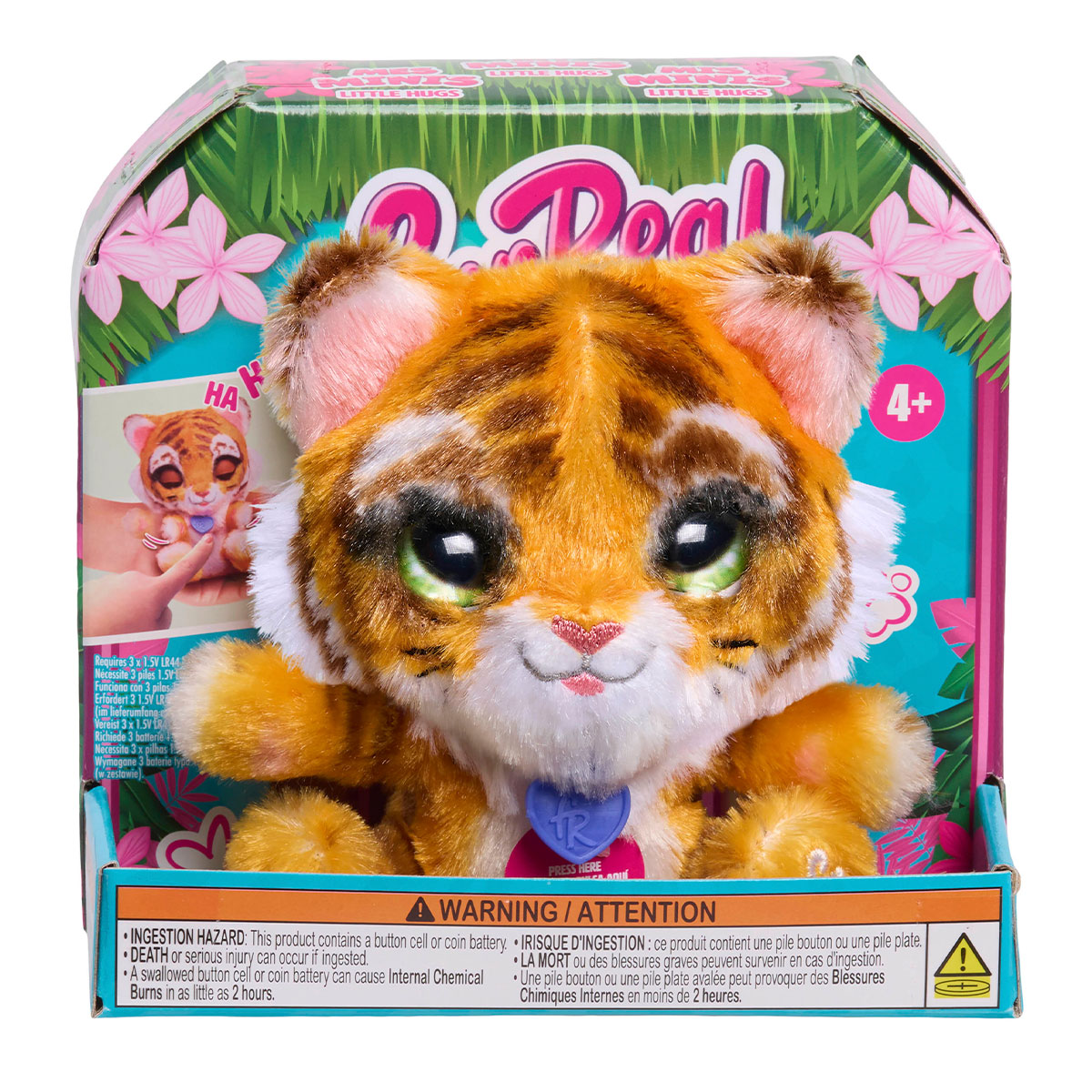 Interactive toy Furreal series My Mini's Little Hugs - Baby Tiger