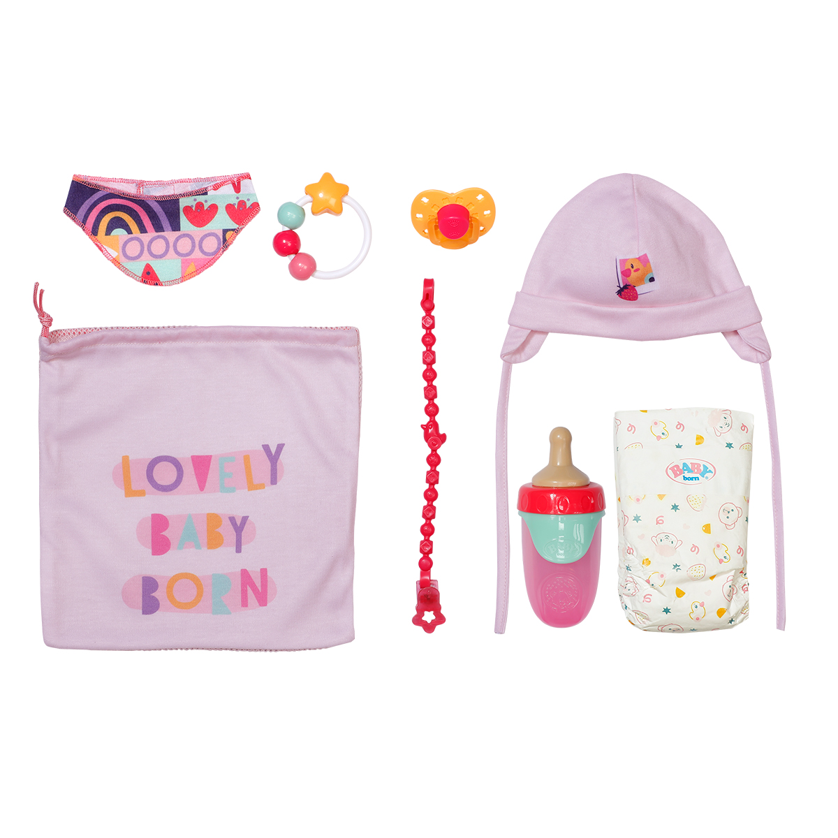 Accessory set for Baby Born doll – First magical moments