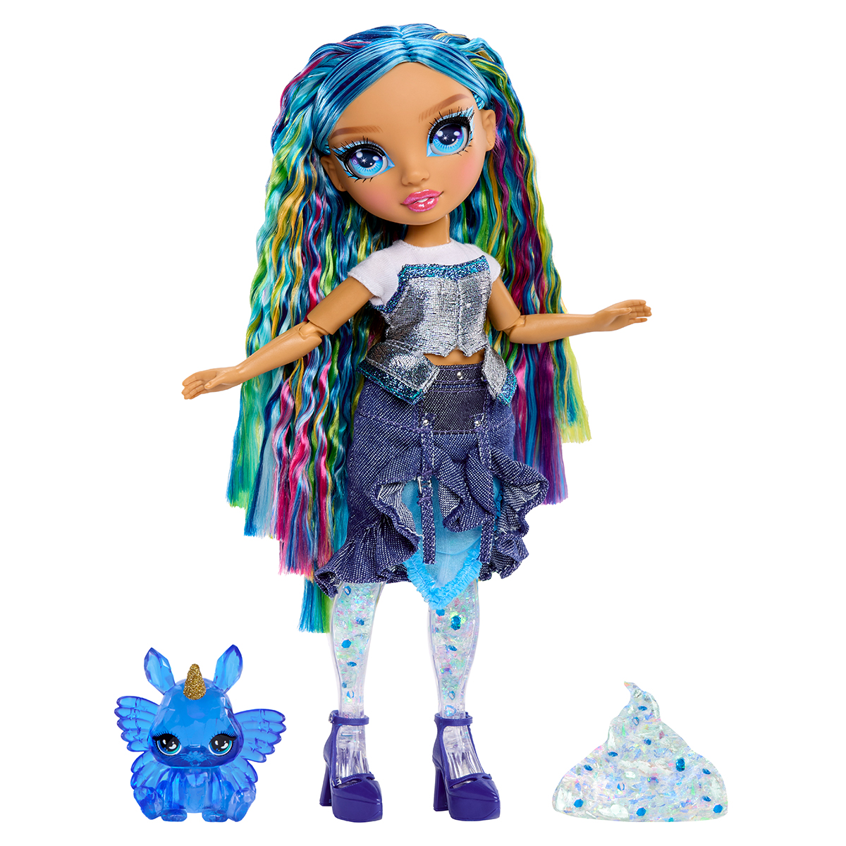 Play set with Rainbow High doll Rainbow Shimmers - Skyler