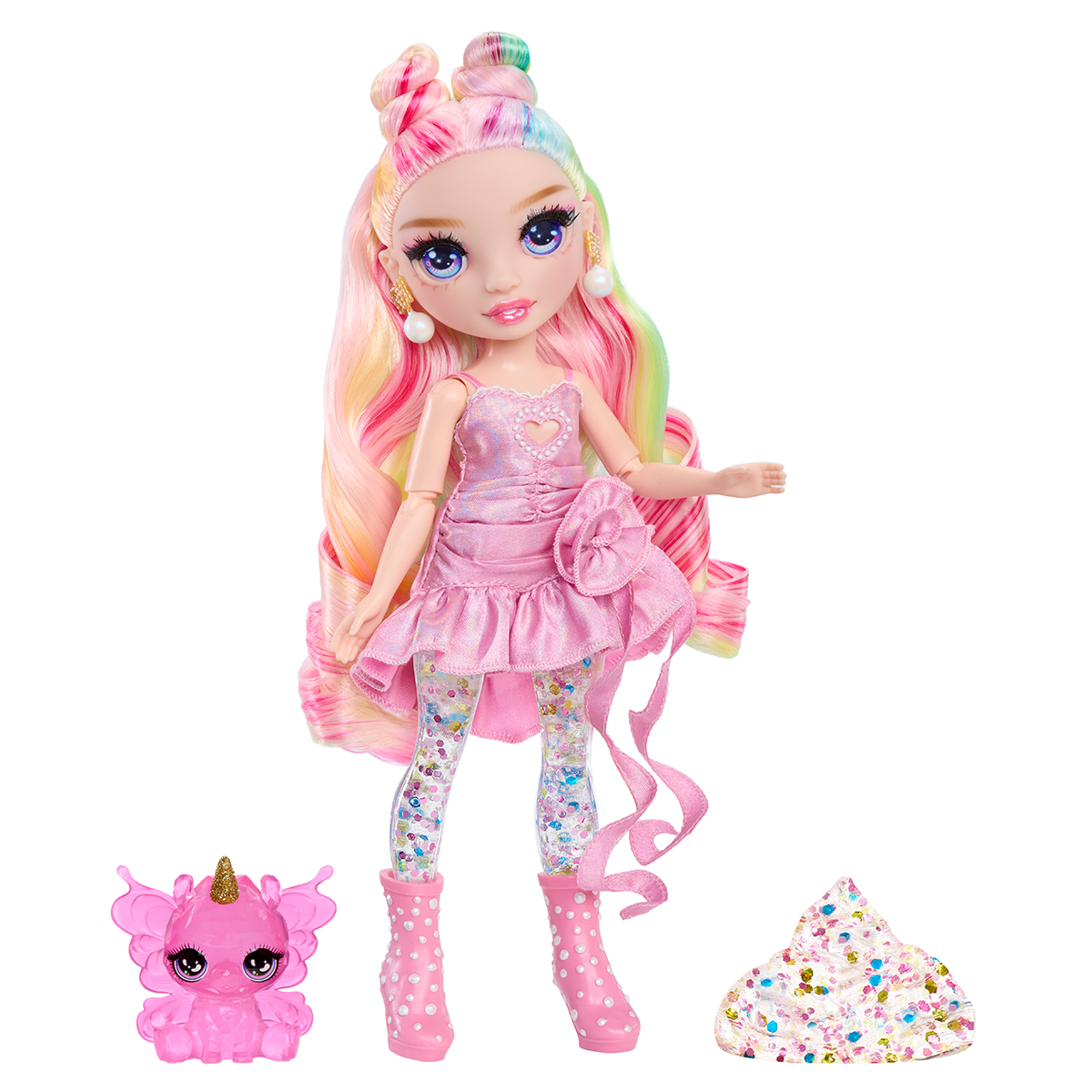 Rainbow Shimmers Rainbow High Doll Playset - Bella