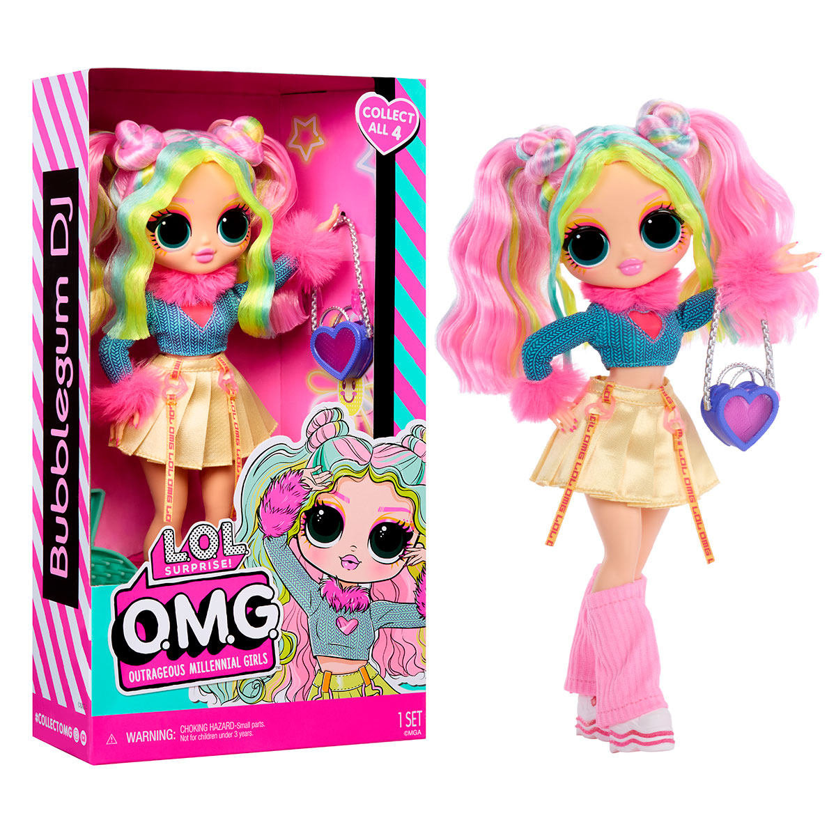 L.O.L. Doll. Surprise! O.M.G. Entry Series - DJ Bubblegum