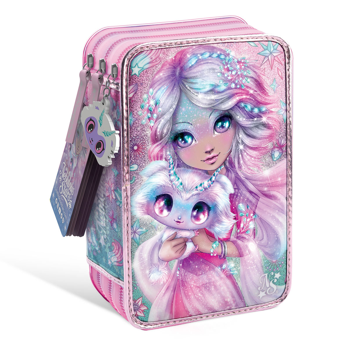 Triple pencil case with S2 filling – Estrella