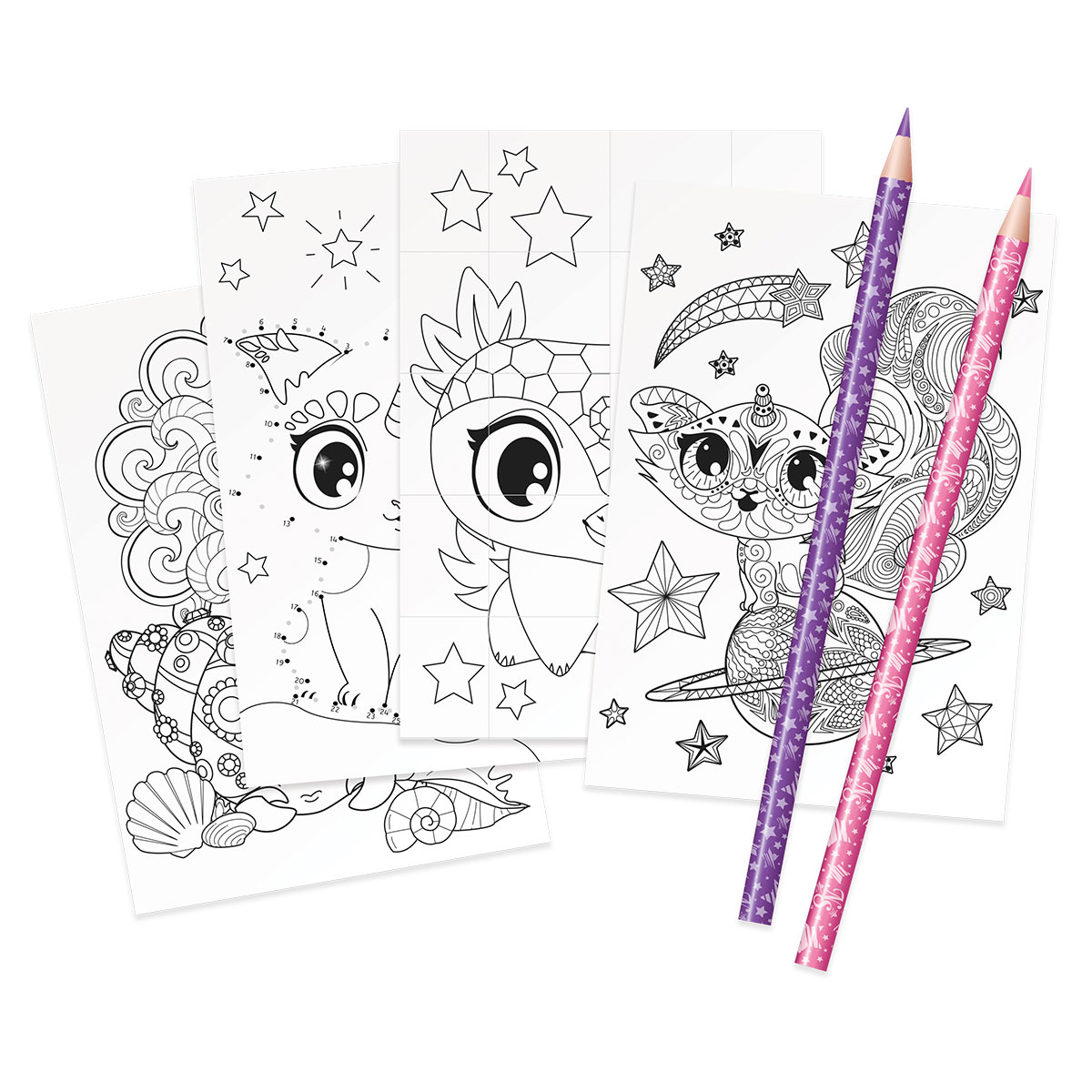 Triple pencil case with S2 filling – Estrella